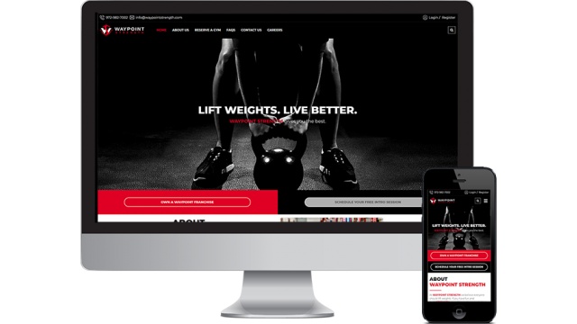 Waypoint Strength Website Design by Seota Digital Marketing