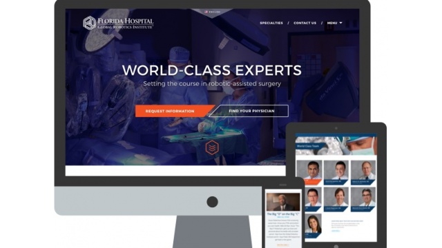 Florida Hospital Website Design by Liquidreach LLC