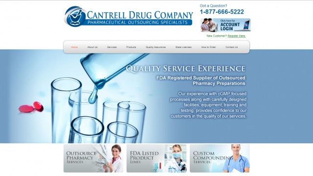 CANTRELL DRUG COMPANY by XOOM SOLUTIONS