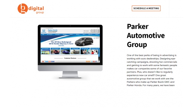 Parker Automotive Group by bg digital group