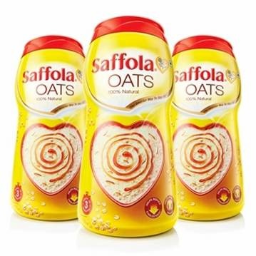 Saffola Oats Brand Redesign and 3D Design Campaign by Bluemarlin