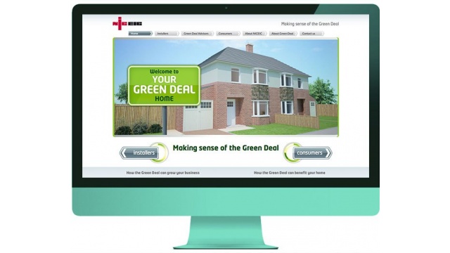 Green Deal Web Design by Creative Agency Thunder