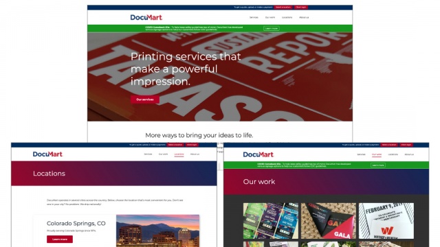 DocuMart Website and Brand Refresh by d.trio marketing group