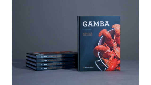 GAMBA, A SEAFOOD COOKBOOK by Sevenfive Creative