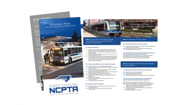 NC Public Transportation Association Rebranding by 17 Blue