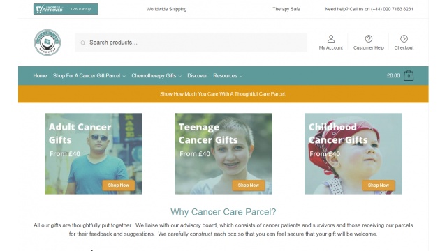 Cancer Care Parcel by FineMinds