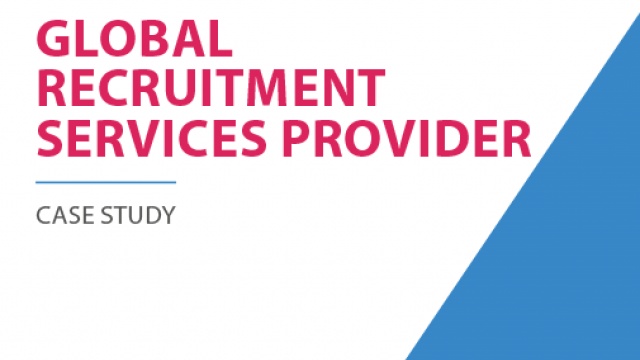 Global Recruitment Services Provide by INFUSEmedia