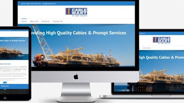 CABLE MART – CABLE SUPPLIER SITE by Lathiya Web Solution