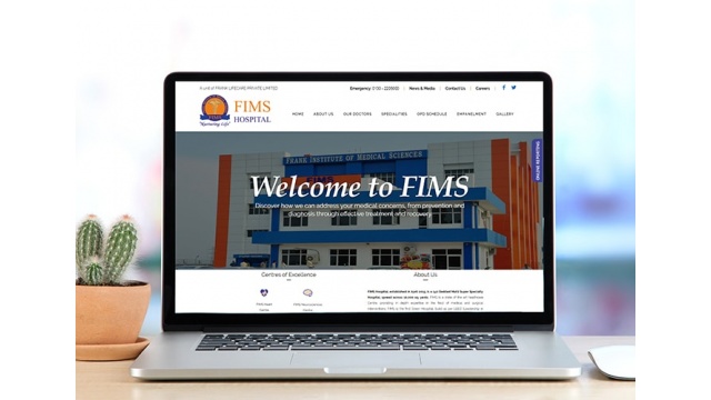 FIMS Hospital by evercoast communications deisgn pvt. ltd.