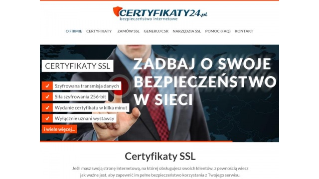 Certyfikaty24.pl by Dotinum Inc.