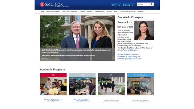 SMU Cox School of Business Campaign by TagTeam Creative Advertising Agency