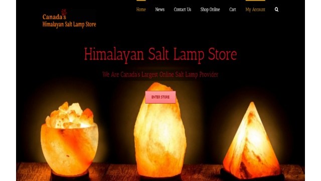 Himalayan Salt Lamp Store by WebXeros Solutions