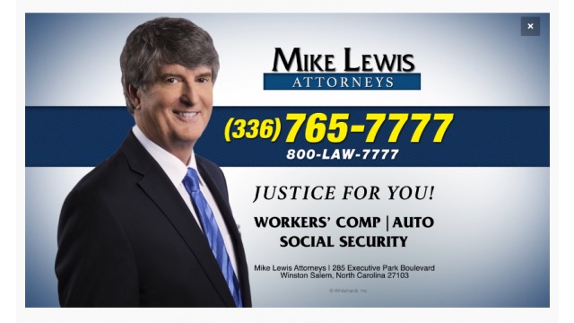 Mike Lewis Attorneys Campaign by Whitehardt