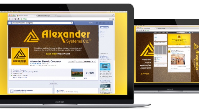 Alexander Company Web Design by Stand And Stretch