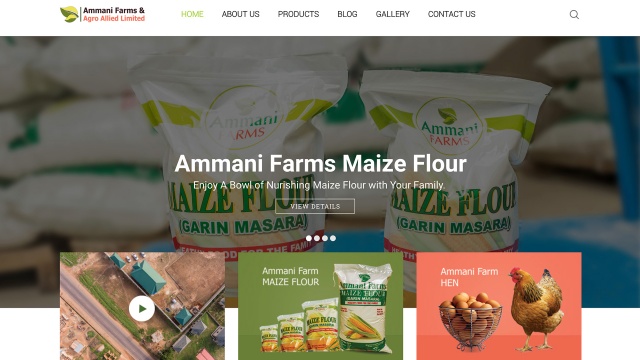 Amani Farms Website Development and Digital Marketing Campaign by Big Field Digital
