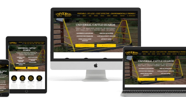 Website Designed For National Seller Of Cattle Guards by My Favorite Web Designs
