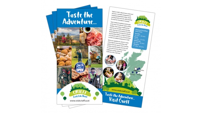 Visit Crieff Taste the Adventure Campaign by Volpa