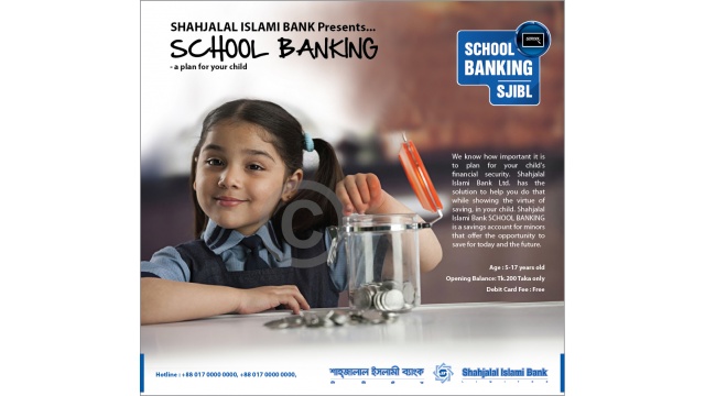 School Banking Press Ad by Indruk Communications Limited