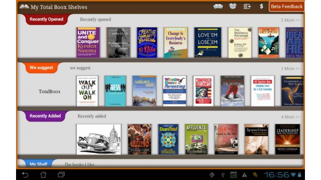 TotalBoox eBook Reader by Noxster