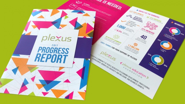 Plexus Annual Report Design by Toth Marketing