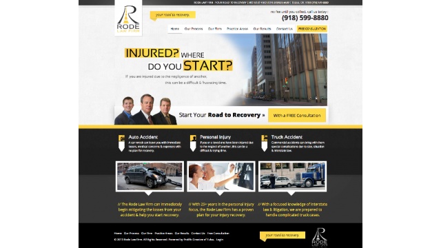 Law Firm Website by Ingage Creative
