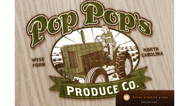 Pop Pop’s Produce Company by Killer Creative Group