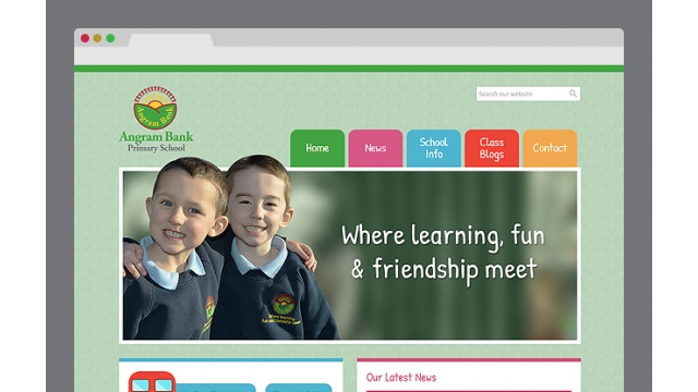 Angram Bank Primary School Website by Ed HQ Limited