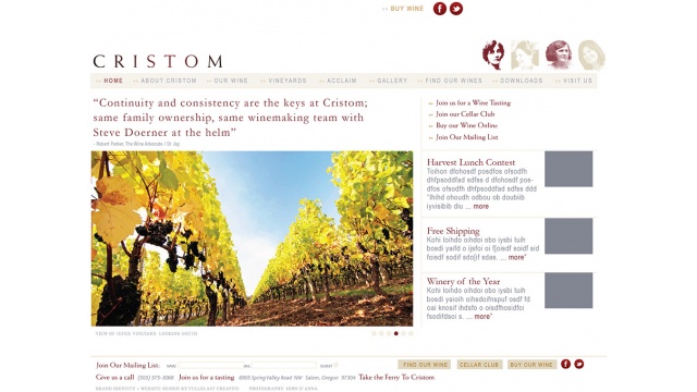 Winery Rebrand by Fullblast Creative