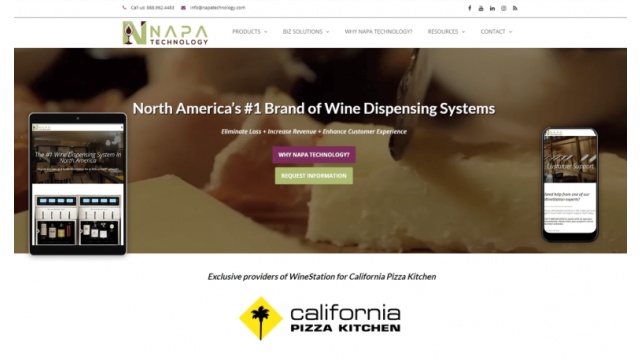 NAPA Technology Web Design by Young Company