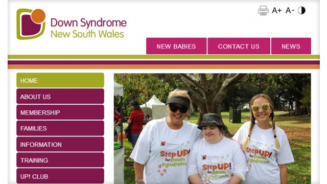 Down Syndrome Campaign by Web Design City