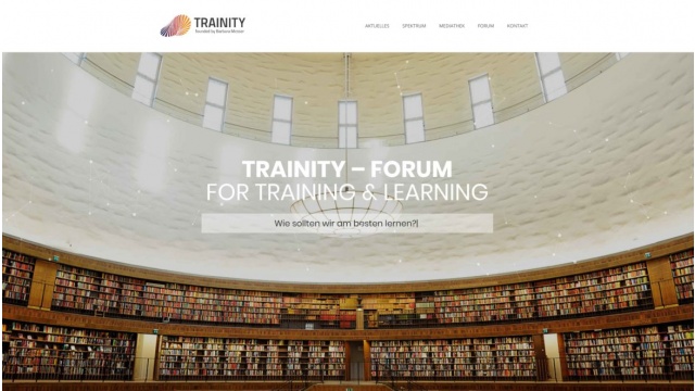 Trainity Logo Design For Innovative Training by Vorreither
