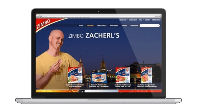 Zimbo Website Design by lawinenstift GmbH