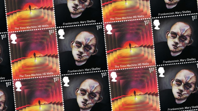 Royal Mail Classic Science Fiction stamps by Webb &amp; Webb Design