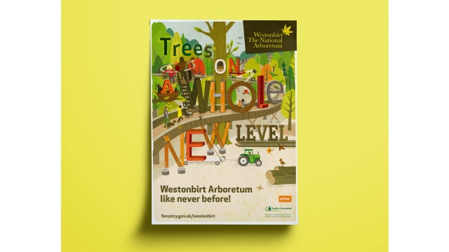 Westonbirt the National Arboretum Media and Print Design by The Way Design
