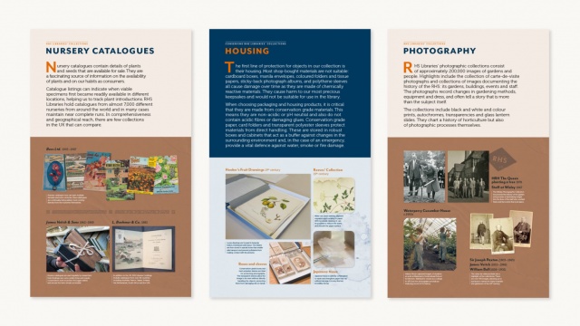 The Royal Horticultural Society Exhibitions Identity Design by The Way Design