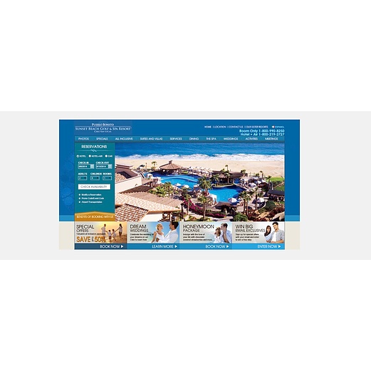 Pueblo Bonito Sunset Beach SEO Strategy by Valet Interactive