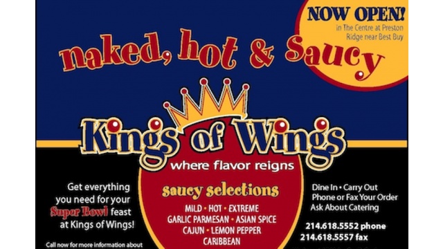 Kings of Wings Campaign by Visualeyes