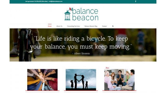 Balance Beacon Website Design by Strategic Online Solutions