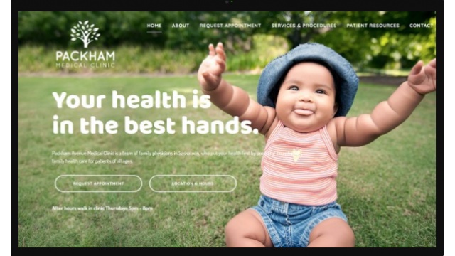 Packham Medical Clinic Web Design by Stealth Interactive Media