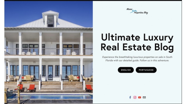 Miami Properties Website Design by The Badimon Group