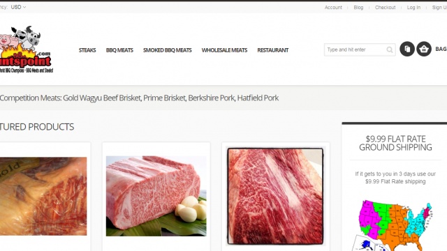 BBQ Meats Magento eCommerce by Webetutorial
