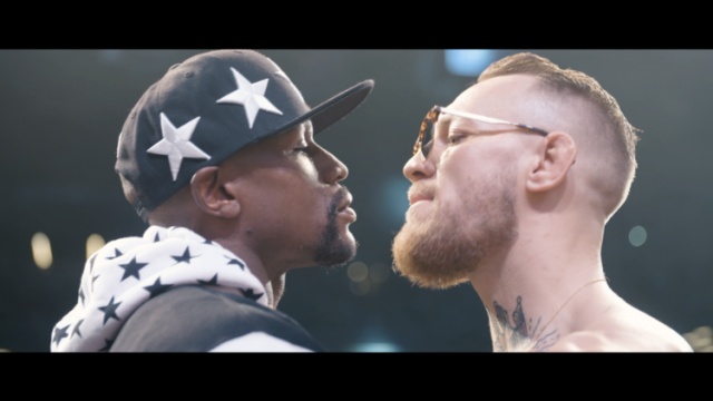 DAZN MAYWEATHER v McGREGOR by How Now Creative