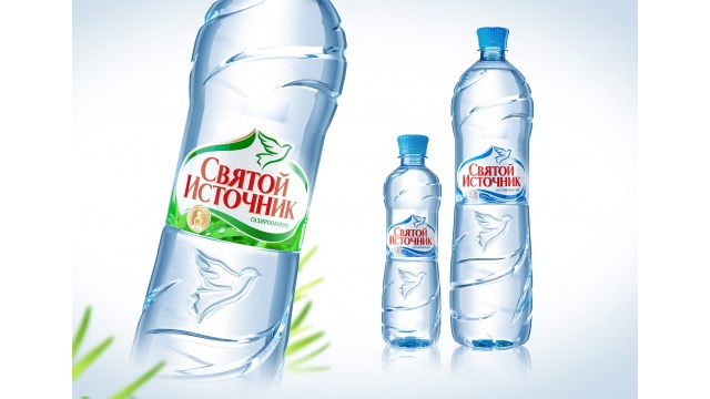 Sviatoi istochnik - Brand Identity, bottle shape and label design by Svoe mnenie Branding agency
