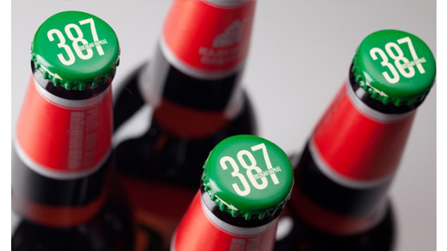 387 craft beer - New brand development by Svoe mnenie Branding agency