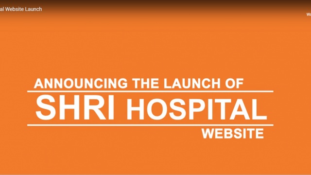Shri Hospital Website Launch by VouchSolutions