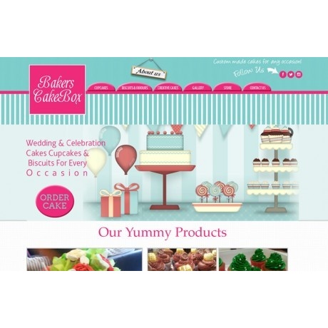 Bakers Cake Box by AdEdge Digital Marketing