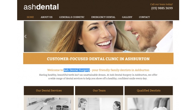 Ash Dental Surgery by Beyond Expertise Digital Genius Inc.