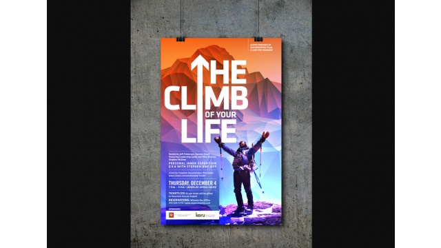 THE CLIMB OF YOUR LIFE by Studio Six Branding