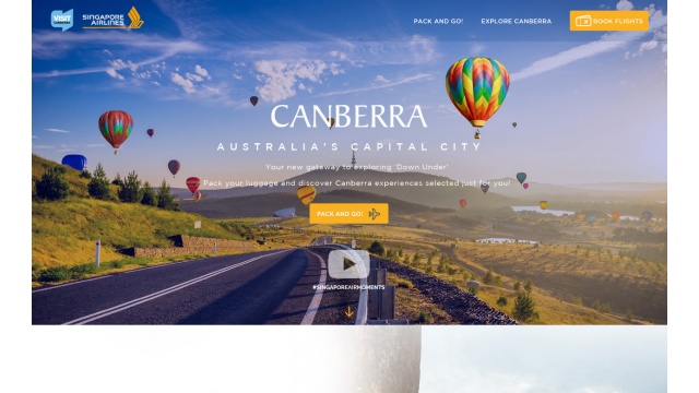 Singapore Air Moments – Canberra by I Concept Digital