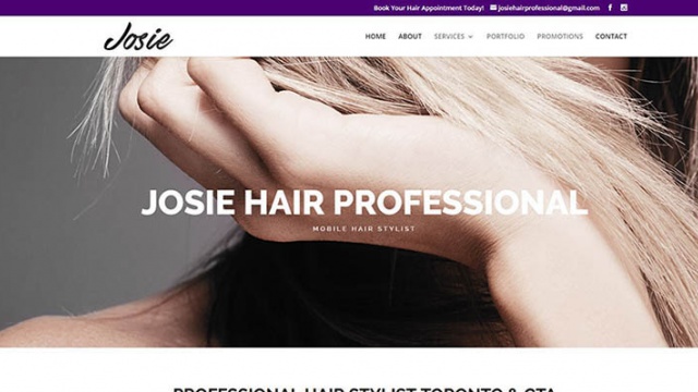 Josie Hair Professional by SEO Nerds